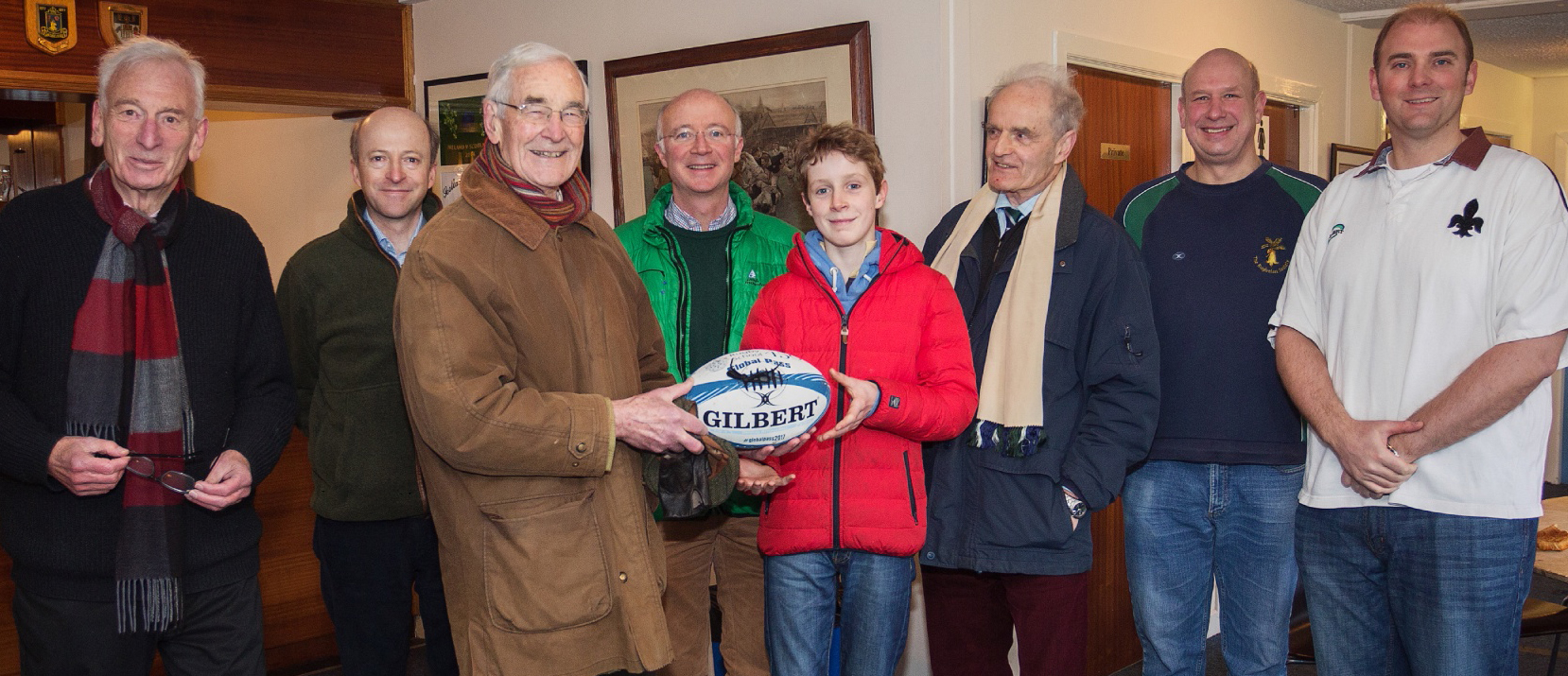 Rugbeians at Raeburn Place for Rugby School's 450th anniversary